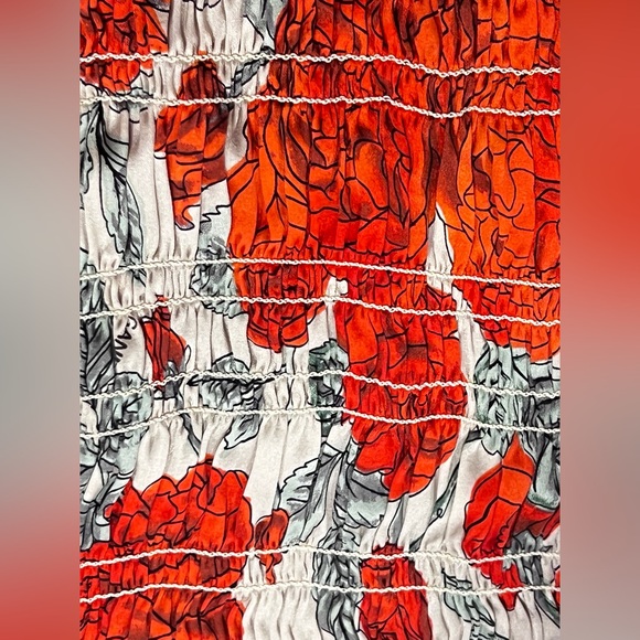 GANNI Silk Stretch Satin Mini Dress - Picture 14 of 14